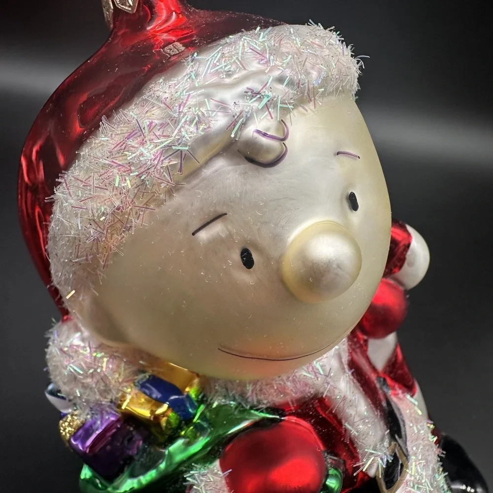 KURT ADLER POLONAISE CHARLIE BROWN SANTA THE PEANUTS ORNAMENT AP 1212 6
